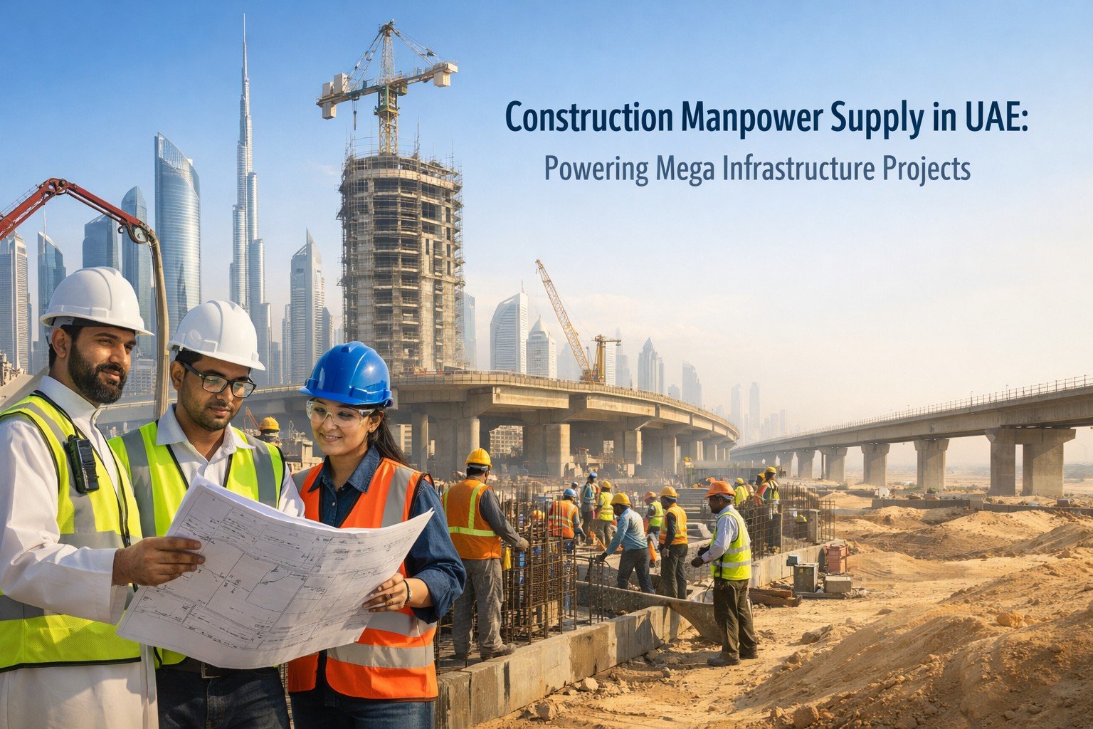 Construction Manpower Supply in UAE: Powering Mega Infrastructure Projects